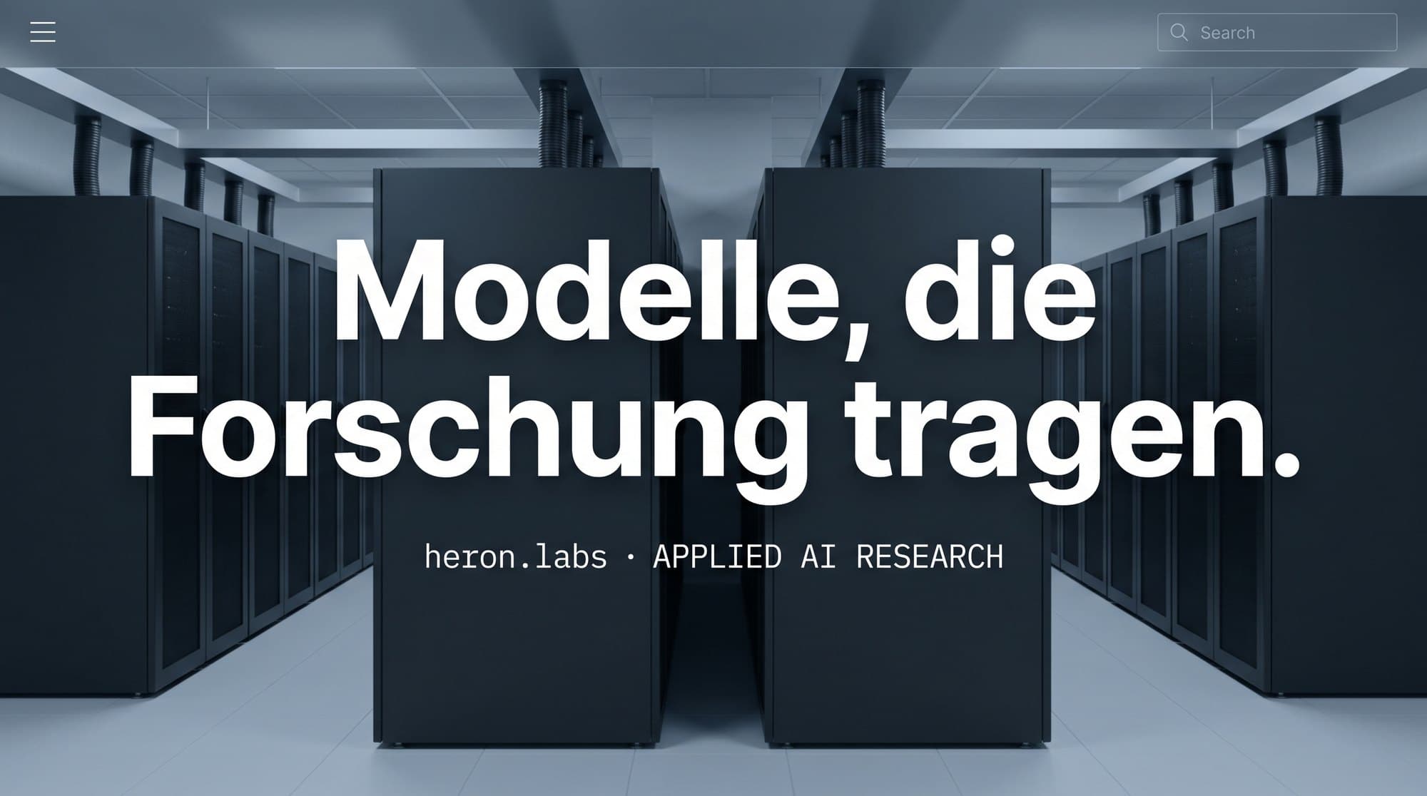 Heron Labs · Konzept-Studie (AI Lab)
